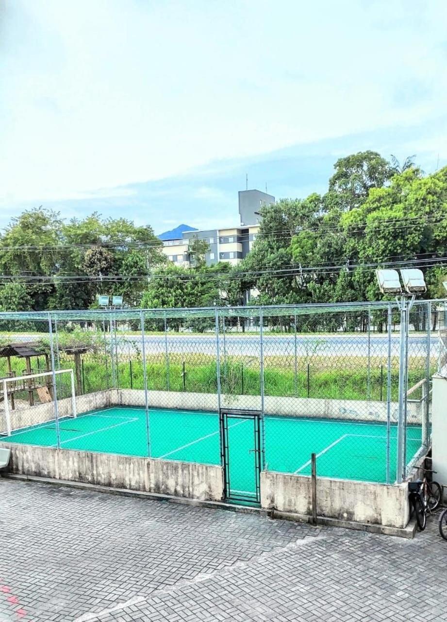 Apartamento Com Piscina Churrasqueira Em Ubatuba Appartement Buitenkant foto